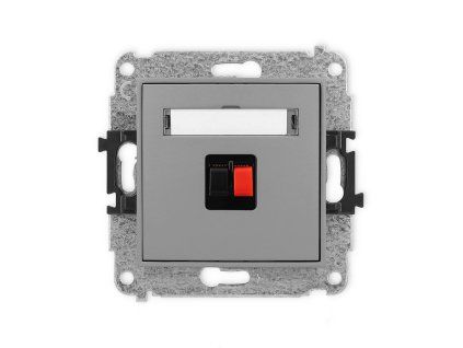 Single loudspeaker socket (2mm) mechanism