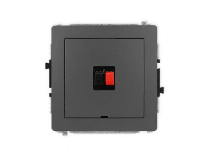 Single loudspeaker socket (2mm) mechanism