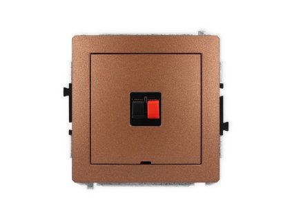 Single loudspeaker socket (2mm) mechanism