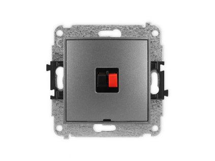 Single loudspeaker socket (2mm) mechanism