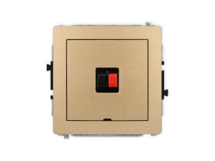 Single loudspeaker socket (2mm) mechanism