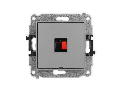 Single loudspeaker socket (2mm) mechanism