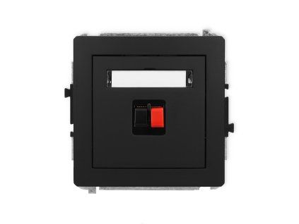 Single loudspeaker socket (2mm) mechanism