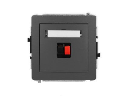 Single loudspeaker socket (2mm) mechanism