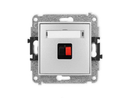 Single loudspeaker socket (2mm) mechanism