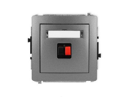 Single loudspeaker socket (2mm) mechanism