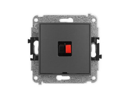 Single loudspeaker socket (2mm) mechanism