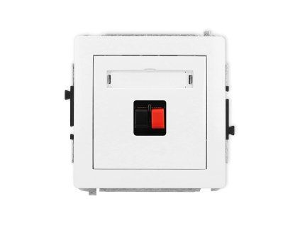 Single loudspeaker socket (2mm) mechanism