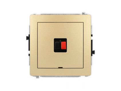 Single loudspeaker socket (2mm) mechanism