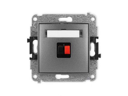 Single loudspeaker socket (2mm) mechanism