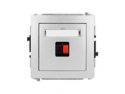 Single loudspeaker socket (2mm) mechanism