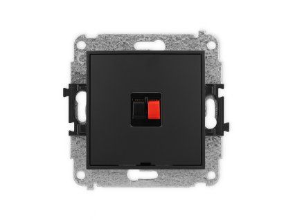 Single loudspeaker socket (2mm) mechanism