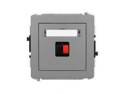 Single loudspeaker socket (2mm) mechanism