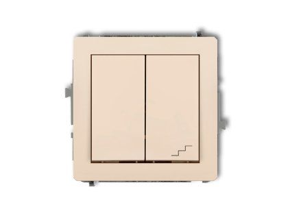 Single pole with two-way switch mechanism