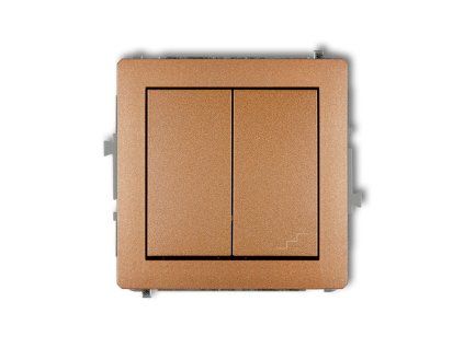 Single pole with two-way switch mechanism