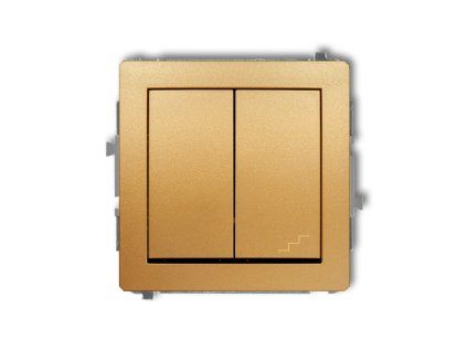 Single pole with two-way switch mechanism