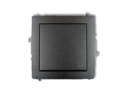 Single push button "bell" mechanism