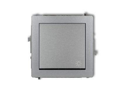 Single push button "light" mechanism