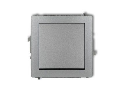 Single push button mechanism (single push button without pictogram)