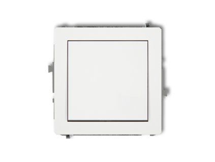 Single push button mechanism (single push button without pictogram)