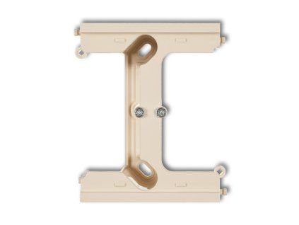Single surface mounted box for multiple frames, "H" module
