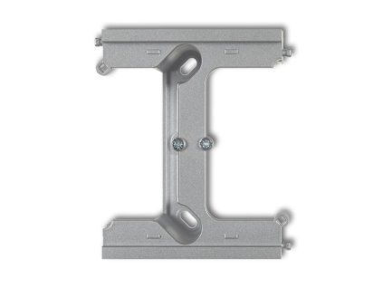 Single surface mounted box for multiple frames, "H" module