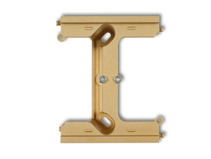 Single surface mounted box for multiple frames, "H" module