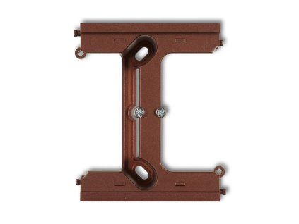 Single surface mounted box for multiple frames, "H" module
