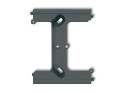 Single surface mounted box for multiple frames, "H" module