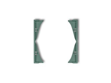 The intermediate frame for double socket mechanisms