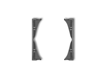 The intermediate frame for double socket mechanisms