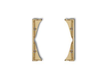 The intermediate frame for double socket mechanisms