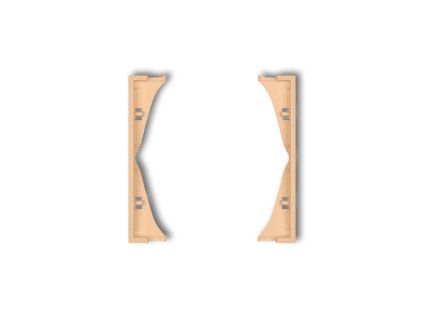The intermediate frame for double socket mechanisms
