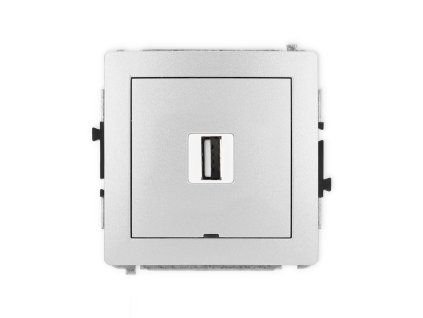 USB A-A 2.0 single socket mechanism