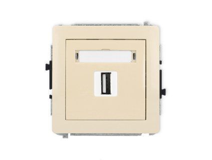 USB A-A 2.0 single socket mechanism