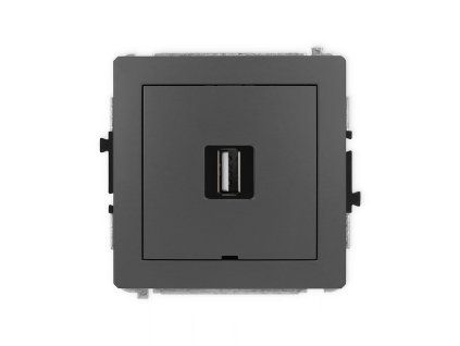USB A-A 2.0 single socket mechanism