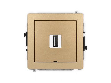 USB A-A 2.0 single socket mechanism