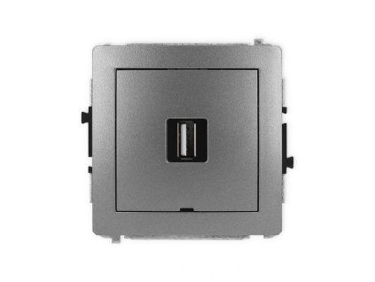 USB A-A 2.0 single socket mechanism