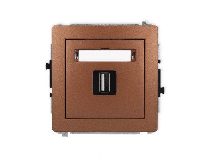 USB A-A 2.0 single socket mechanism