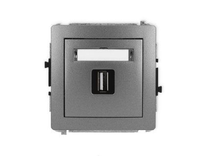 USB A-A 2.0 single socket mechanism