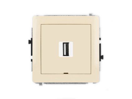 USB A-A 2.0 single socket mechanism