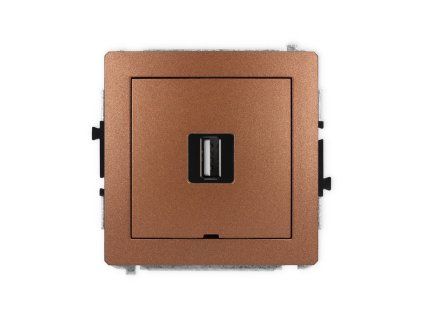 USB A-A 2.0 single socket mechanism