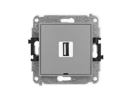 USB A-A 2.0 single socket mechanism