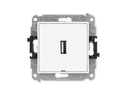 USB A-A 2.0 single socket mechanism