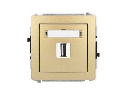 USB A-A 2.0 single socket mechanism