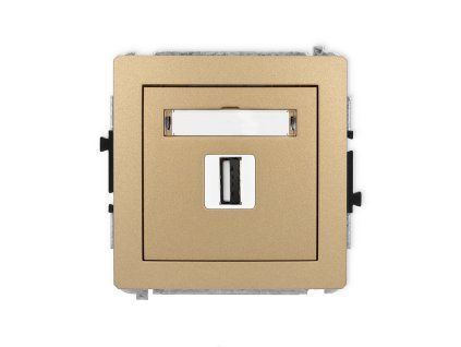 USB A-A 2.0 single socket mechanism