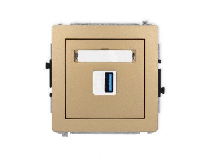 USB A-A 3.0 single socket mechanism