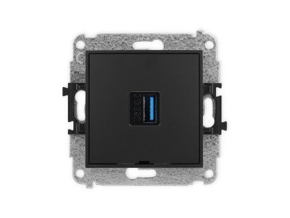 USB A-A 3.0 single socket mechanism