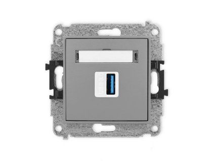 USB A-A 3.0 single socket mechanism