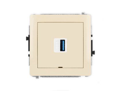 USB A-A 3.0 single socket mechanism